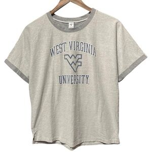 Vintage 90s 2000s Made in USA West Virginia University mountaineers sports Shirt